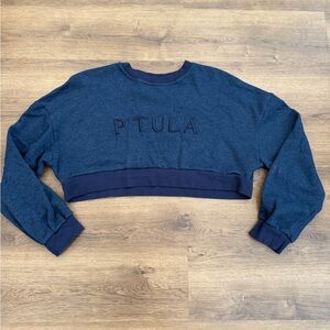 P'tula Navy Blue Sweatshirt